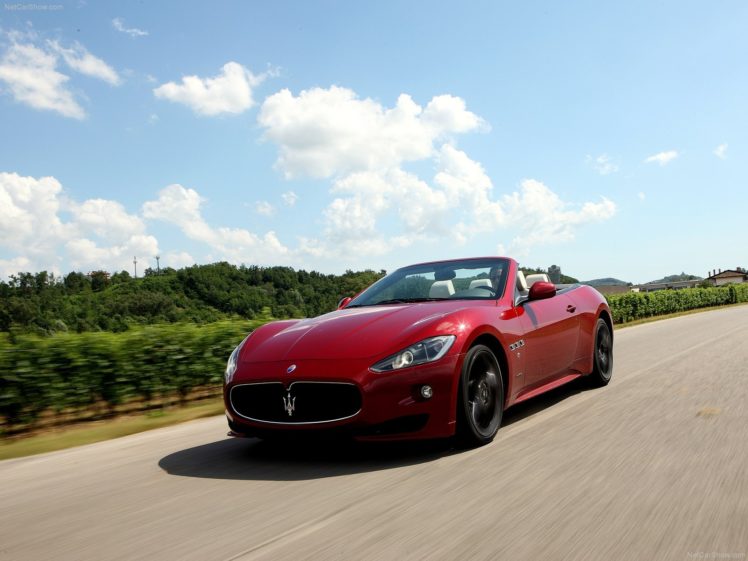 2012, Grancabrio, Maserati, Sport, V, 8, Italian, Convertible HD Wallpaper Desktop Background