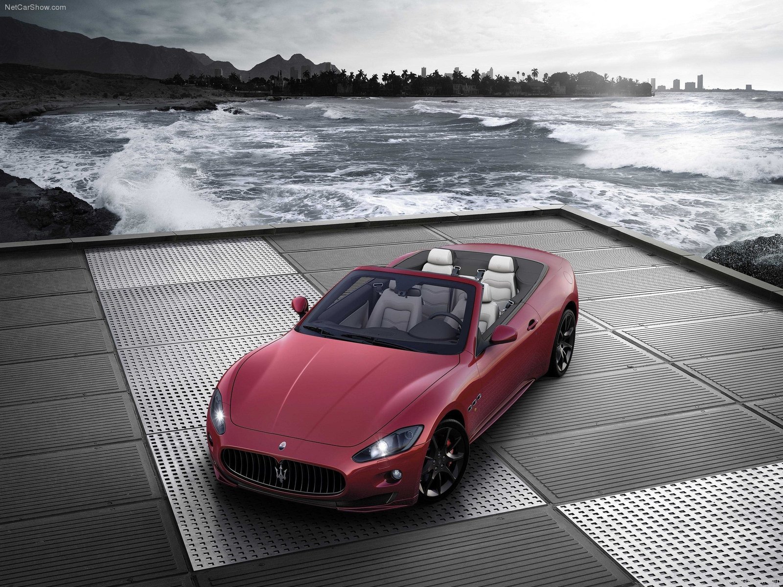 2012, Grancabrio, Maserati, Sport, V, 8, Italian, Convertible Wallpaper