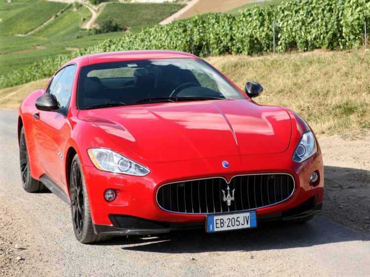2010, Maserati, Granturismo, S, Automatic, V8, Coupe, Supercars HD Wallpaper Desktop Background