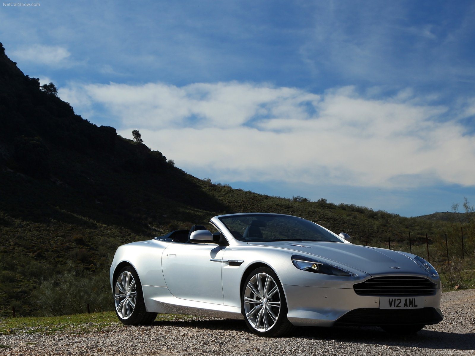 aston, Martin, Virage, Volante, Convertible, 2012 Wallpaper