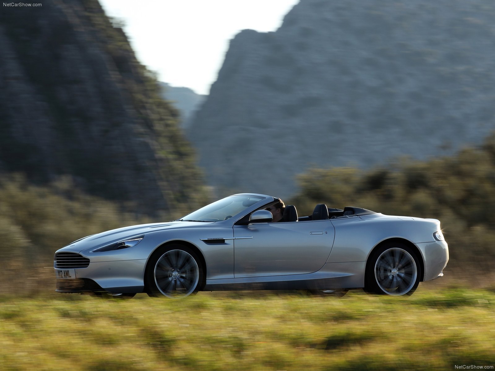 aston, Martin, Virage, Volante, Convertible, 2012 Wallpaper