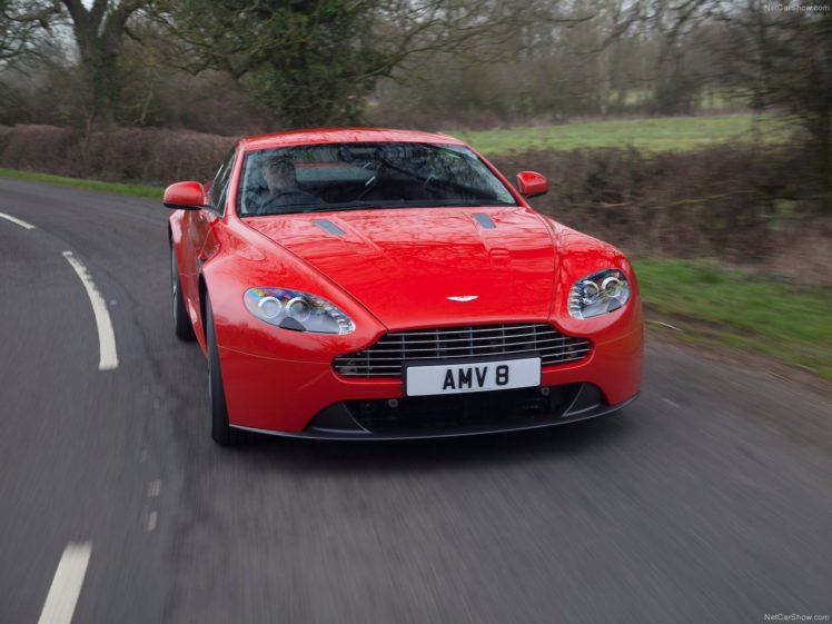 aston, Martin, V8, Vantage, 2012, Coupe, Supercars HD Wallpaper Desktop Background