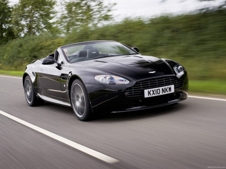 aston, Martin, V8, Vantage, N420, Roadster, 2011, Convertible, Supercars HD Wallpaper Desktop Background