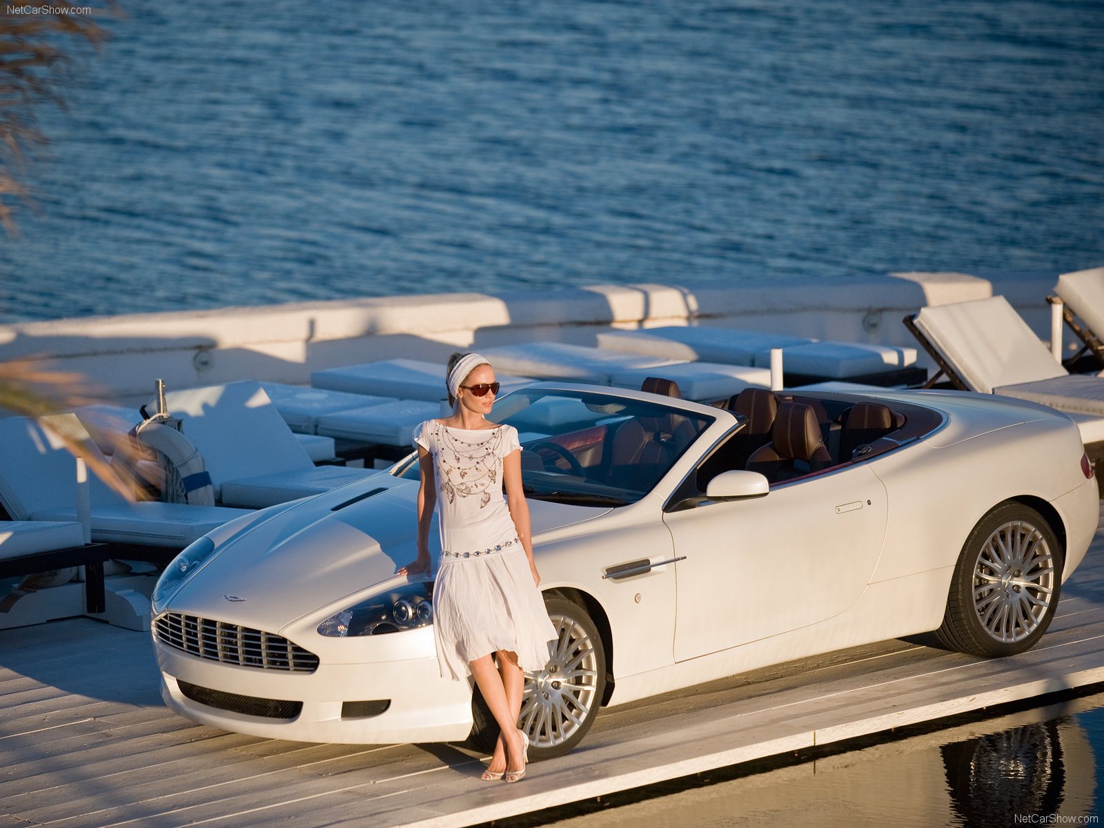 aston, Martin, Db9, Volante, Convertible, 2009 Wallpaper