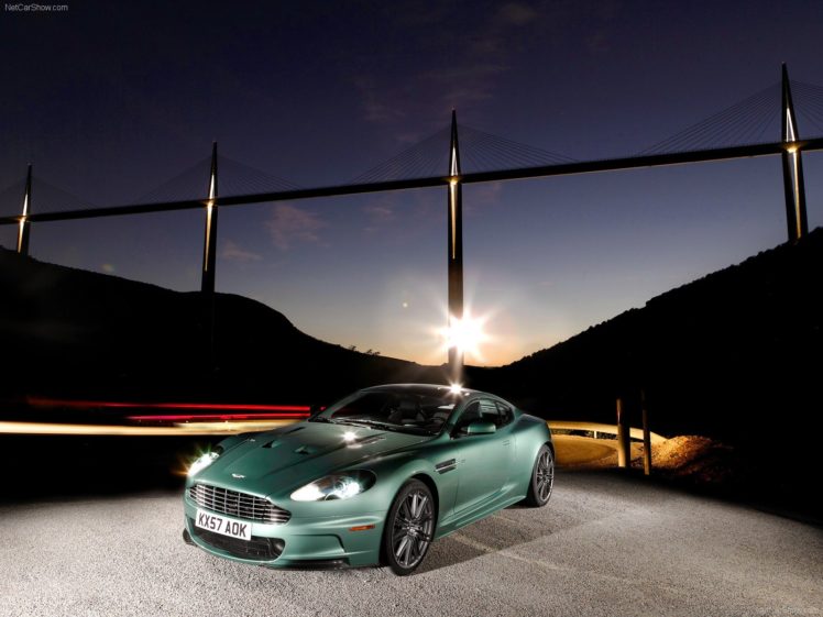 aston, Martin, Dbs, Racing, Green, 2008, Coupe, V12 HD Wallpaper Desktop Background