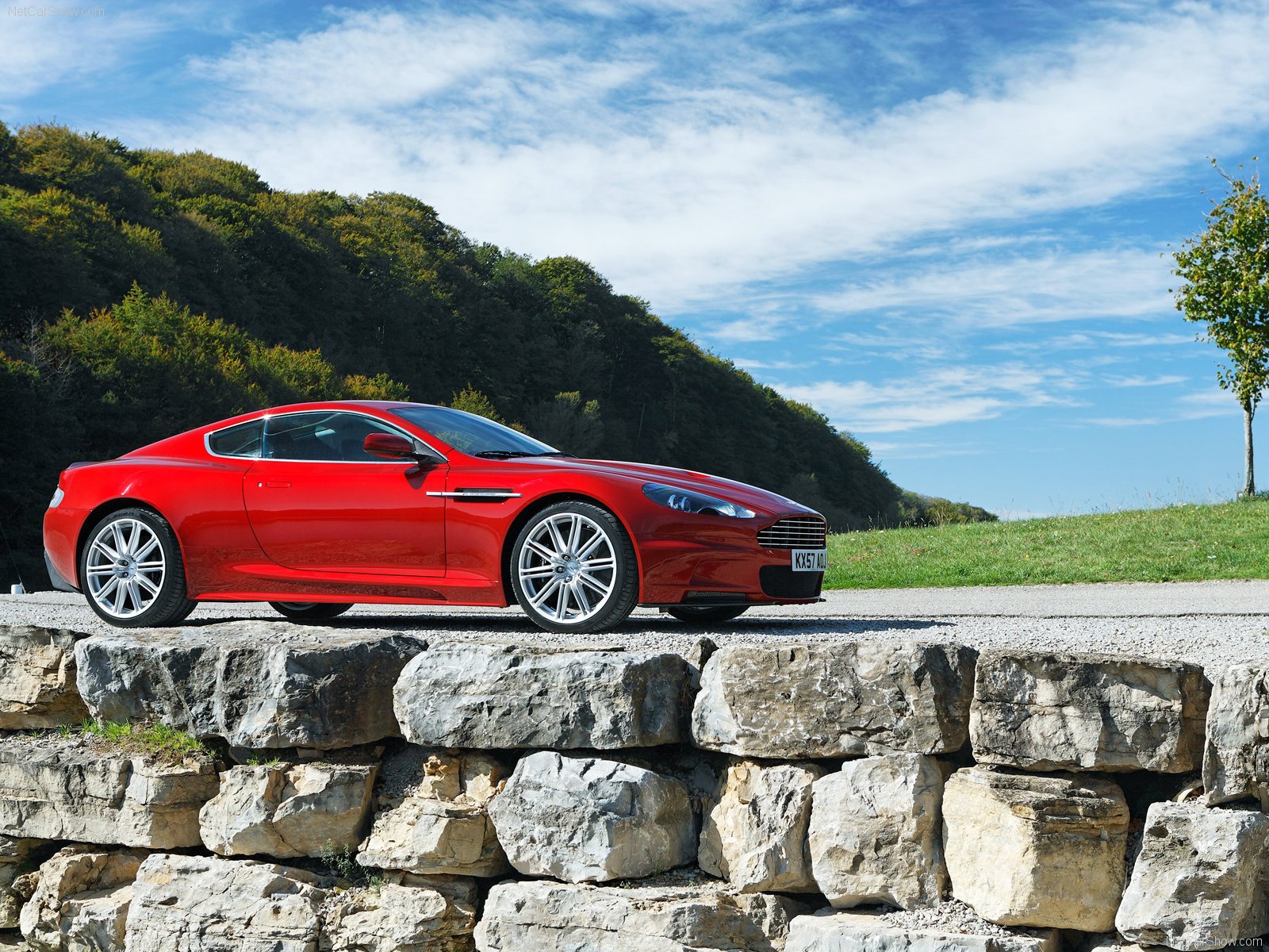 aston, Martin, Dbs, Infa, Red, 2008, Coupe, Supercars Wallpaper