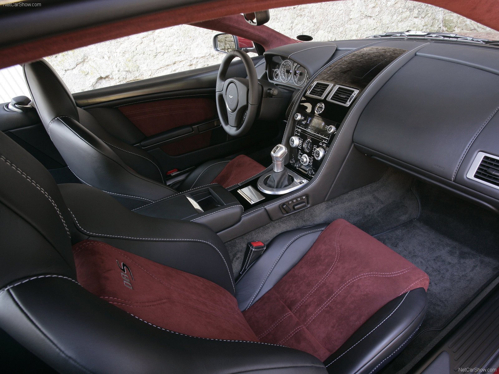 aston, Martin, Dbs, Infa, Red, 2008, Coupe, Supercars, Interior Wallpaper