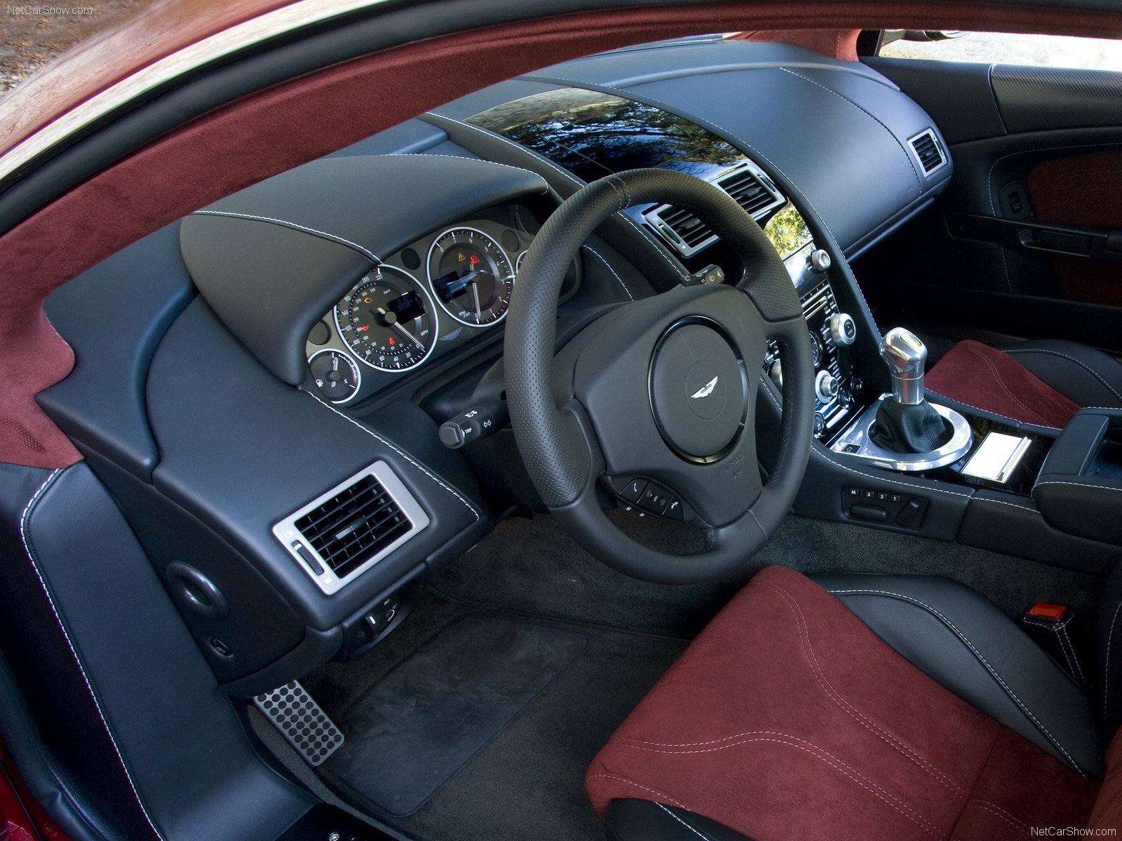 aston, Martin, Dbs, Infa, Red, 2008, Coupe, Supercars, Interior Wallpaper