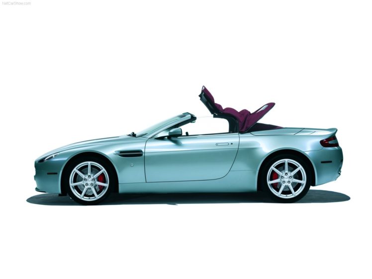 aston, Martin, V8, Vantage, Roadster, 2007 HD Wallpaper Desktop Background