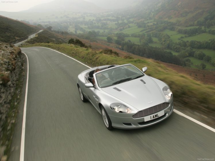 aston, Martin, Db9, Volante, Convertible, 2007 HD Wallpaper Desktop Background