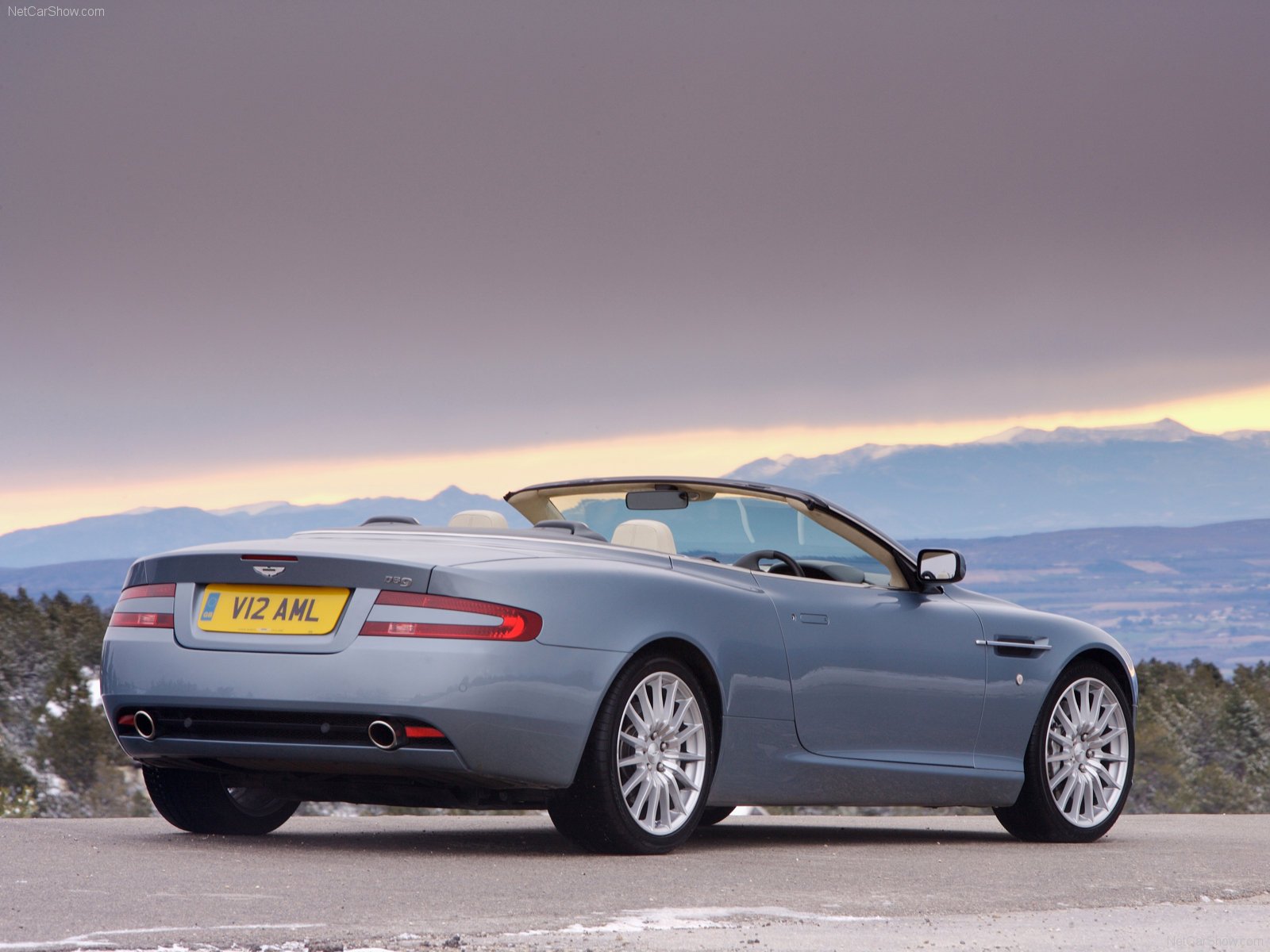 aston, Martin, Db9, Volante, Convertible, 2007 Wallpaper
