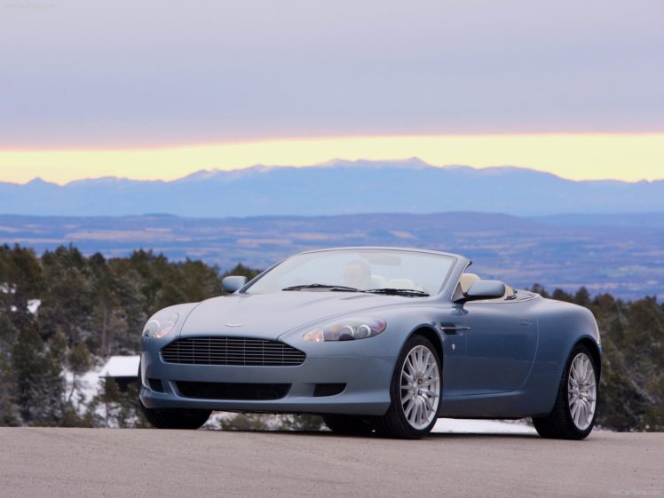 aston, Martin, Db9, Volante, Convertible, 2007 HD Wallpaper Desktop Background