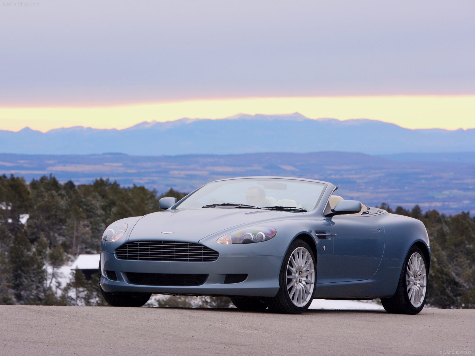 aston, Martin, Db9, Volante, Convertible, 2007 Wallpaper