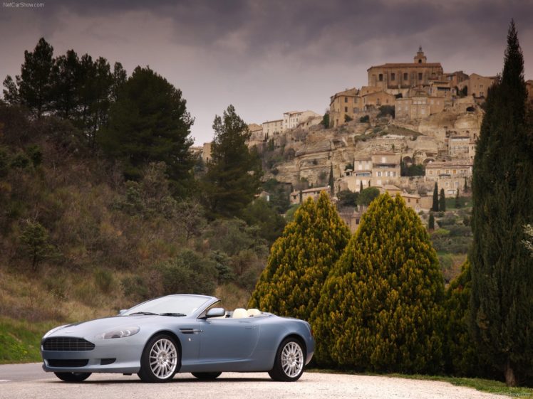 aston, Martin, Db9, Volante, Convertible, 2007 HD Wallpaper Desktop Background