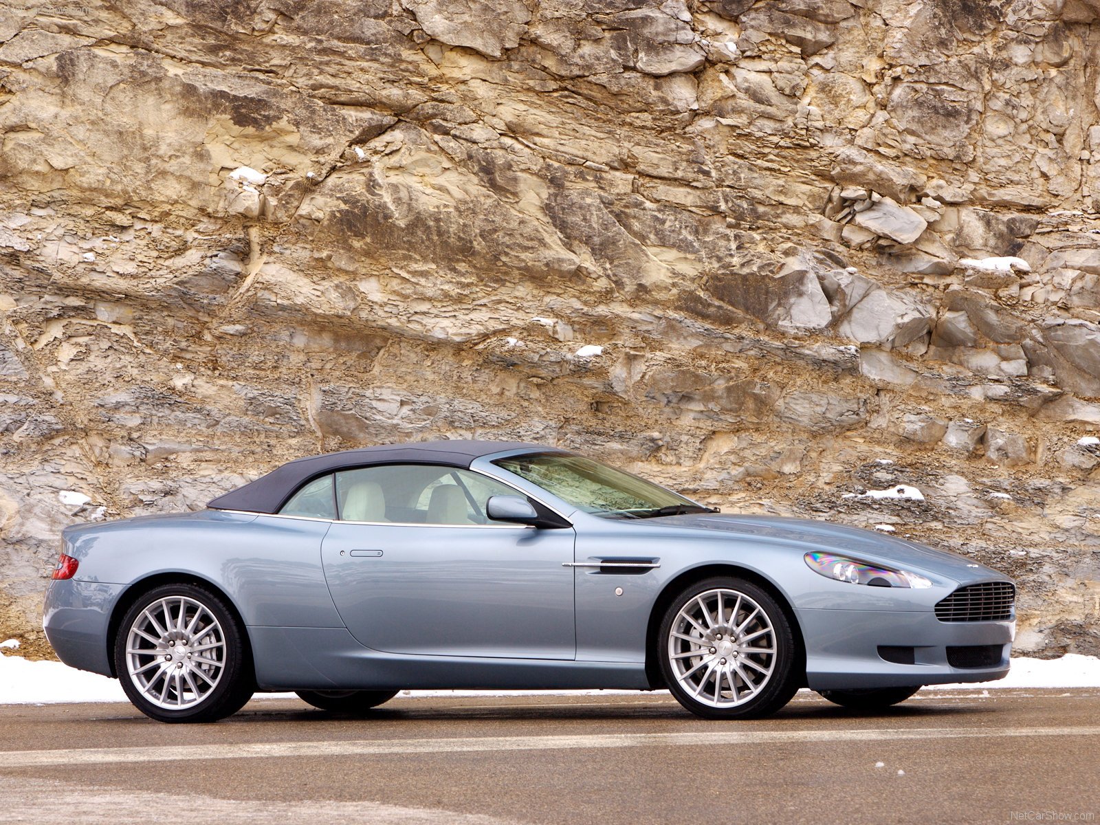 aston, Martin, Db9, Volante, Convertible, 2007 Wallpaper
