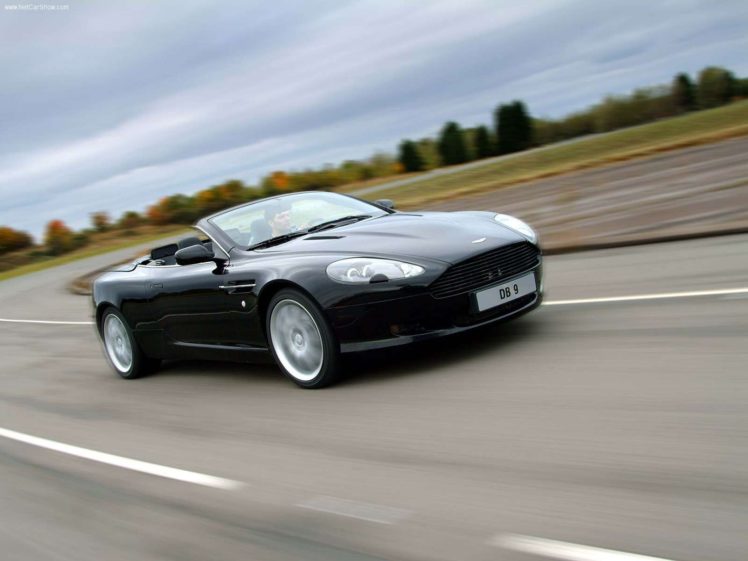 aston, Martin, Db9, Volante, Convertible, 2004 HD Wallpaper Desktop Background