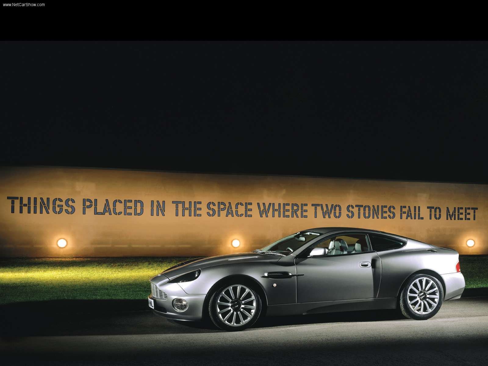 aston, Martin, V12, Vanquish, Coupe, 2001 Wallpaper