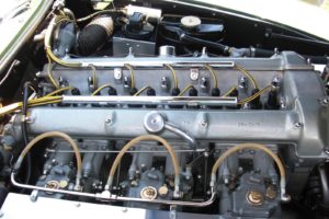1961, Aston, Db4, Martin, Zagato, Engine