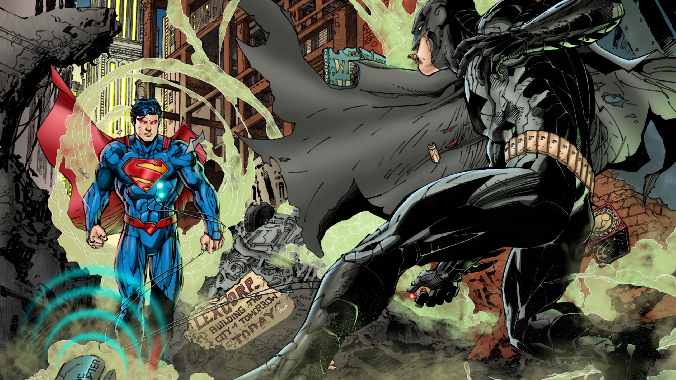 batman, Vs, Superman Wallpaper