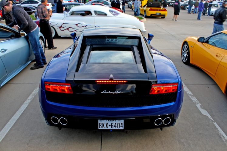 550, 2, Gallardo, Lamborghini, Blue, Blu, Supercars, Coupe HD Wallpaper Desktop Background