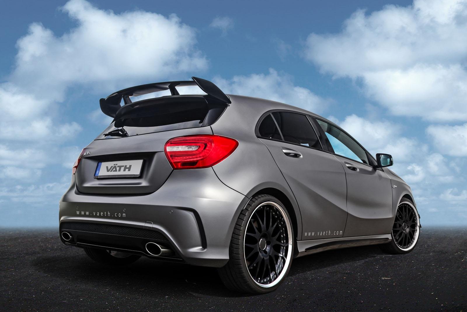 mercedes, A45, Amg, Tuning Wallpaper