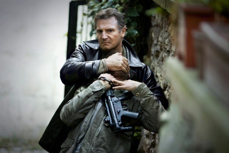 taken, 2, Liam, Neeson, Movies, Action, Weapons, Guns HD Wallpaper Desktop Background