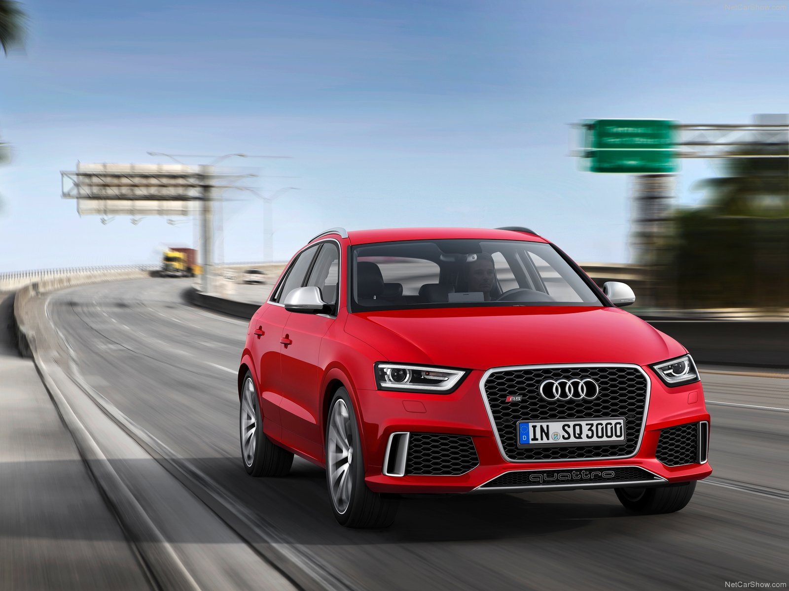 audi, R, S, Q, 3, 2014, Suv, Rouge, Red, Rosso Wallpaper
