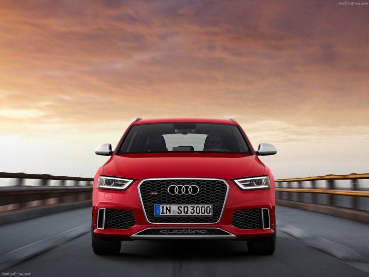 audi, R, S, Q, 3, 2014, Suv, Rouge, Red, Rosso HD Wallpaper Desktop Background