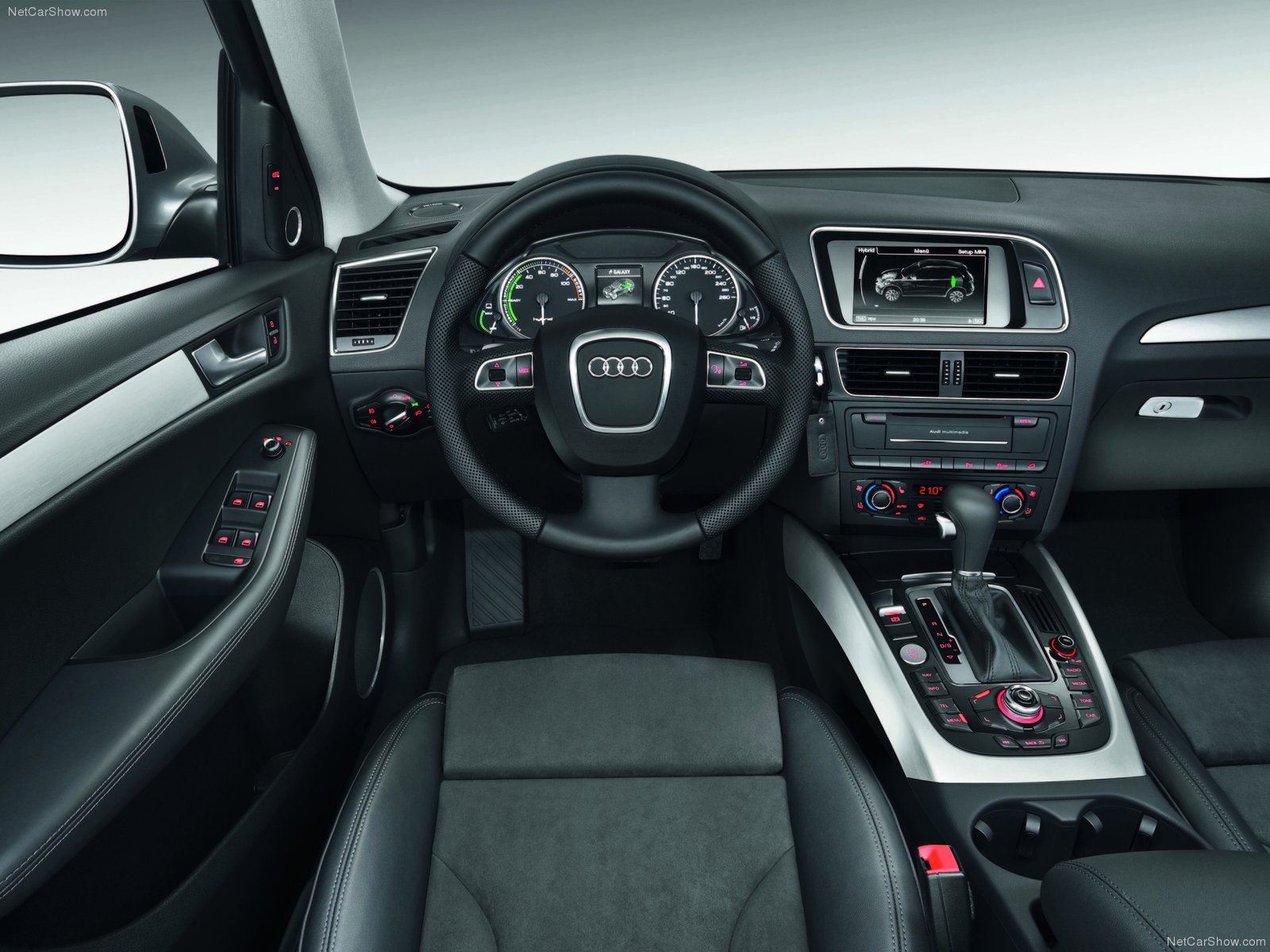 audi, Q5, Hybrid, Quattro, Suv, 2012, Interior Wallpaper