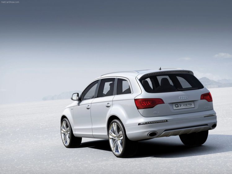 audi, Q7, V12, Tdi, Concept, 2007 HD Wallpaper Desktop Background