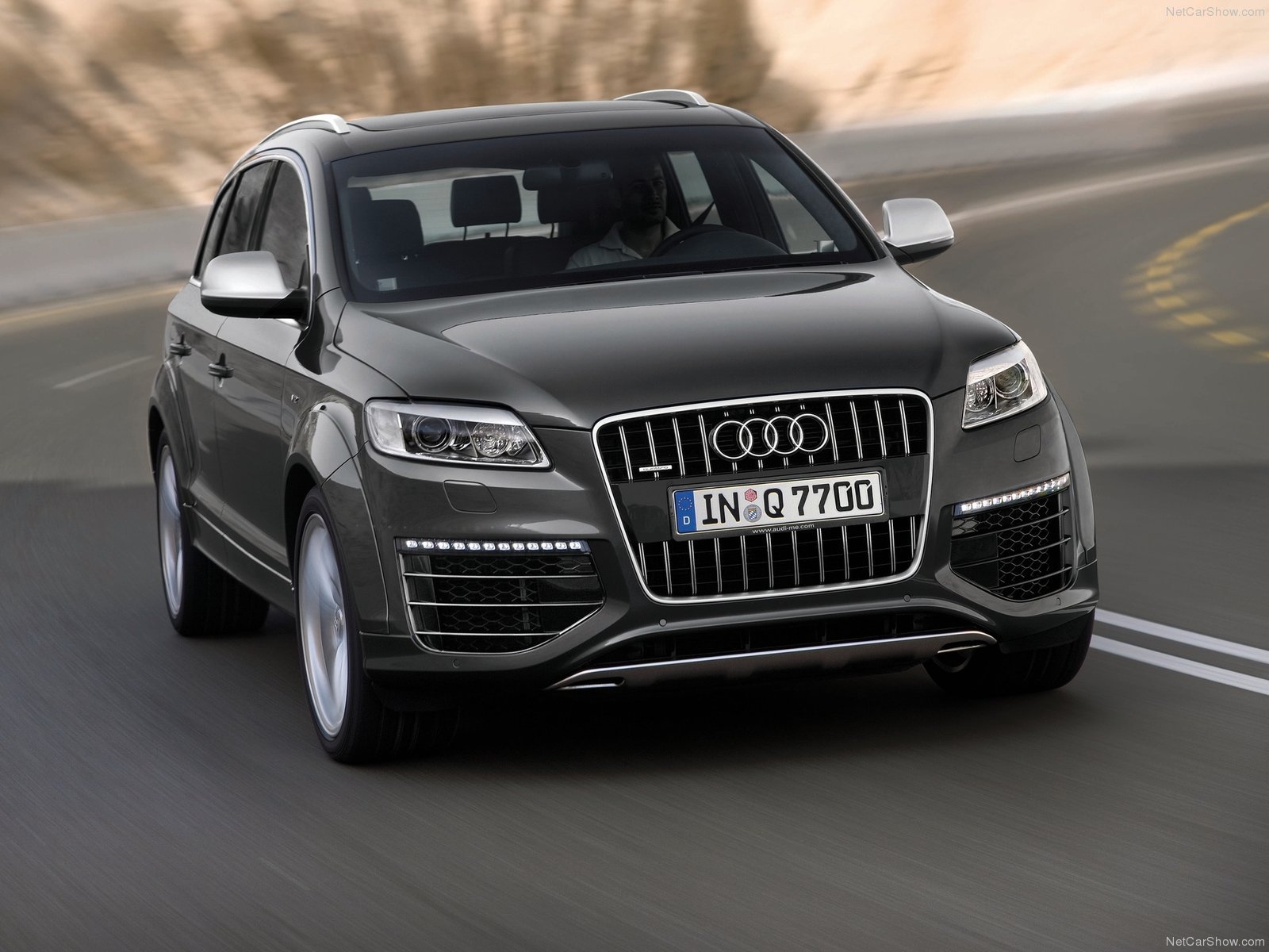 audi, Q7, V12, Tdi, Suv, 2009 Wallpaper