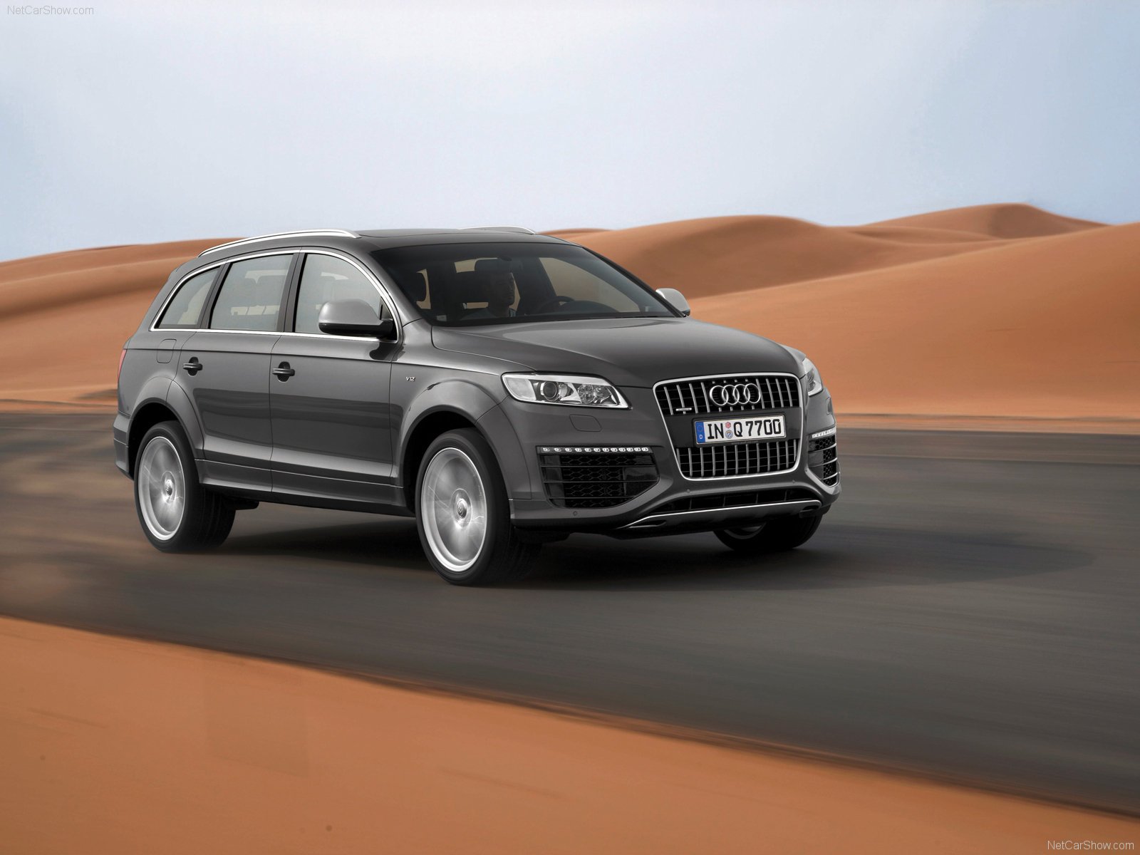 audi, Q7, V12, Tdi, Suv, 2009 Wallpaper
