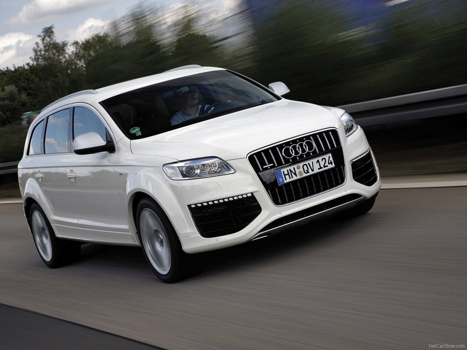 audi, Q7, V12, Tdi, Suv, 2009 Wallpaper