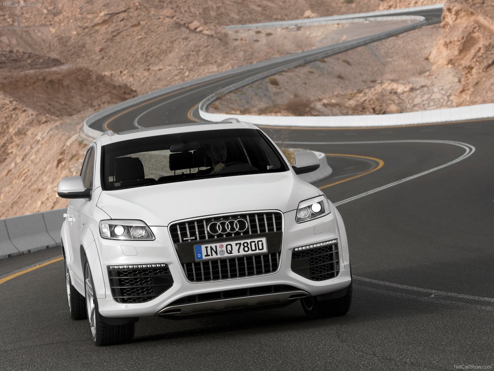 audi, Q7, V12, Tdi, Suv, 2009 Wallpaper