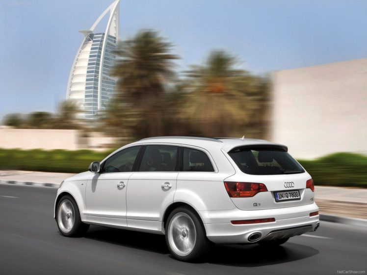 audi, Q7, V12, Tdi, Suv, 2009 HD Wallpaper Desktop Background