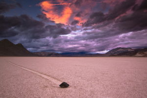 nevada, Desert, Sunset, Landscapes, Travel, Path, Trail, Crack, Mountains, Sky, Clouds