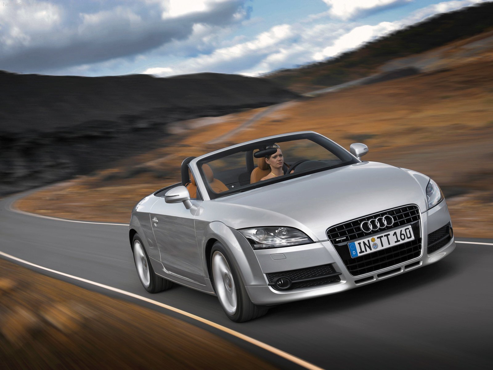 audi, Tt, Roadster, 2007 Wallpaper