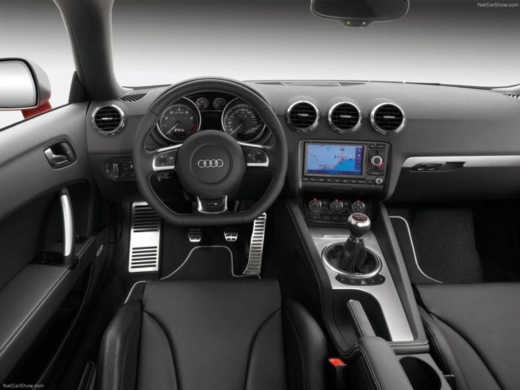 audi, Tts, Coupe, 2009, Interior HD Wallpaper Desktop Background