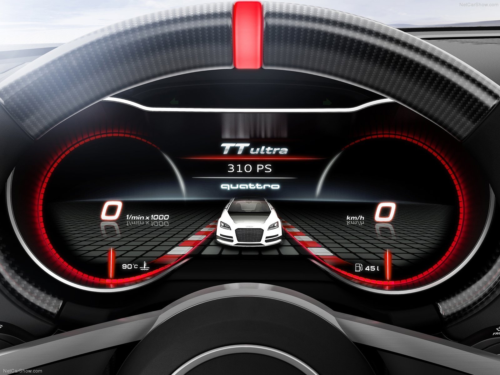 2013, Audi, Concept, Quattro, Ultra, Interior Wallpaper