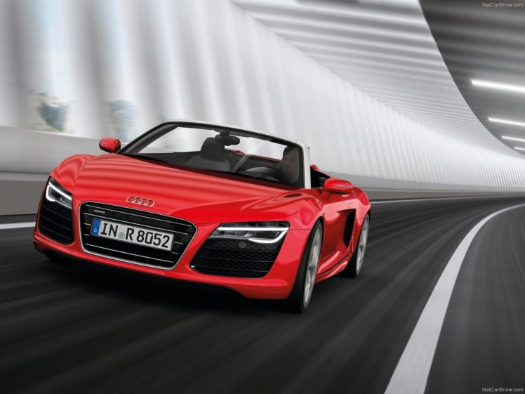 2013, Audi, Spyder, V10 HD Wallpaper Desktop Background