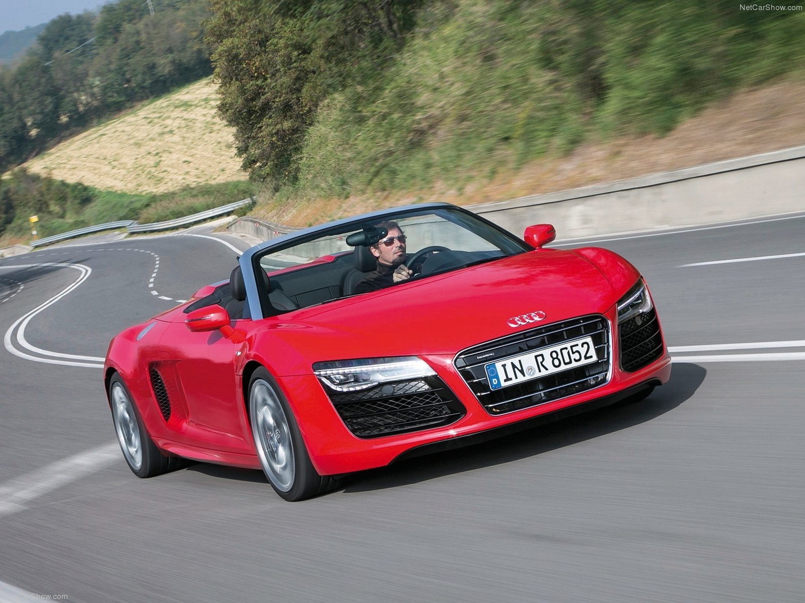 2013, Audi, Spyder, V10 Wallpaper