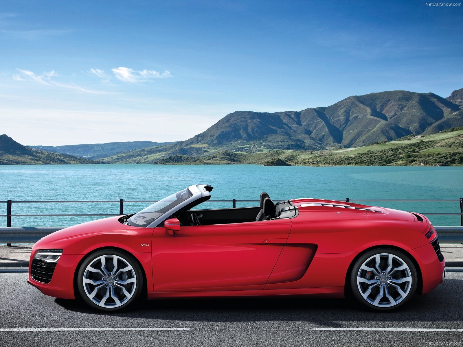 2013, Audi, Spyder, V10 Wallpaper
