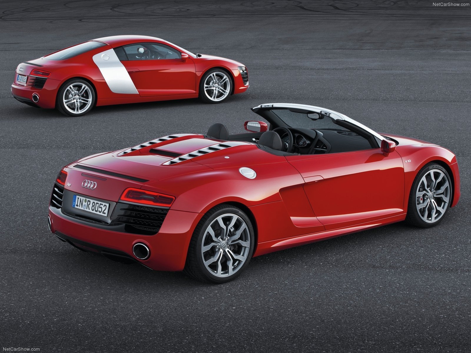 2013, Audi, Spyder, V10 Wallpaper