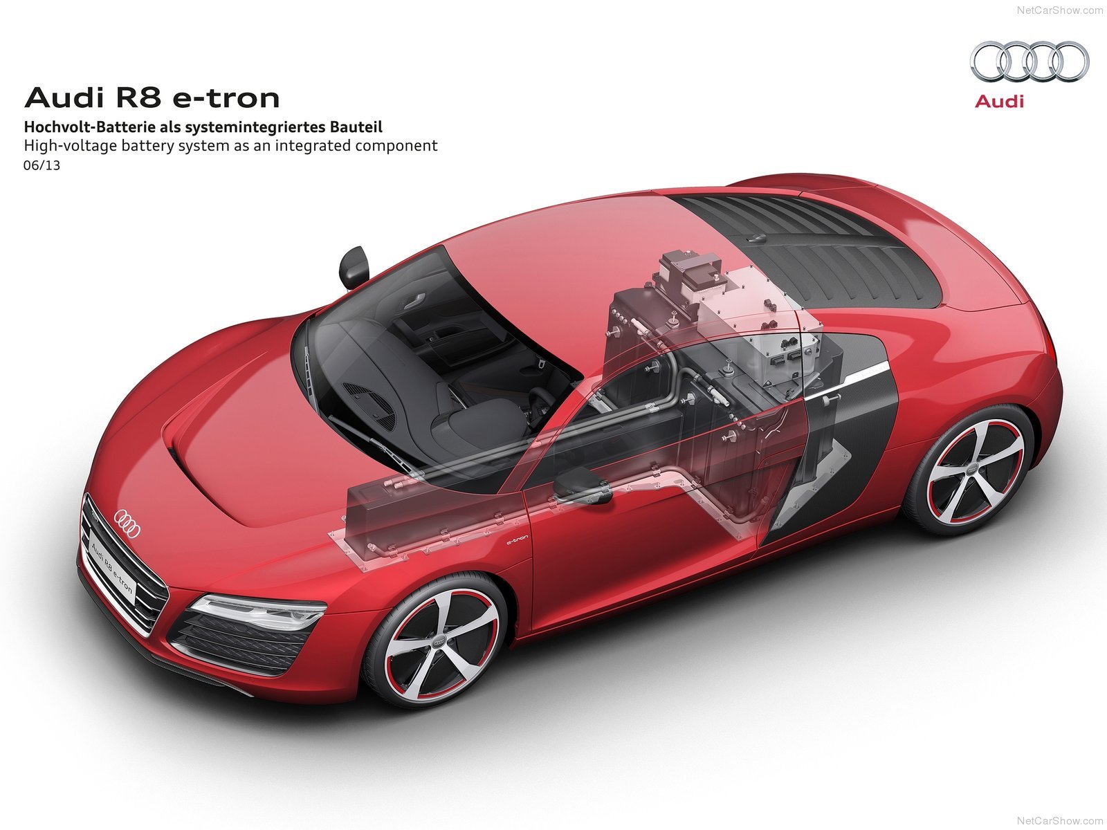2013, Audi, Concept, E tron Wallpaper