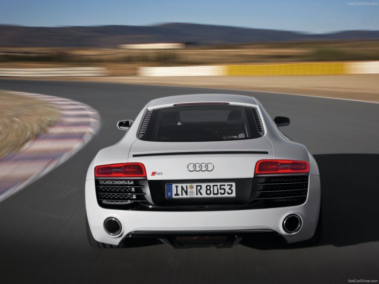 audi, R8, V10, 2013, Coupe, Supercars, White HD Wallpaper Desktop Background