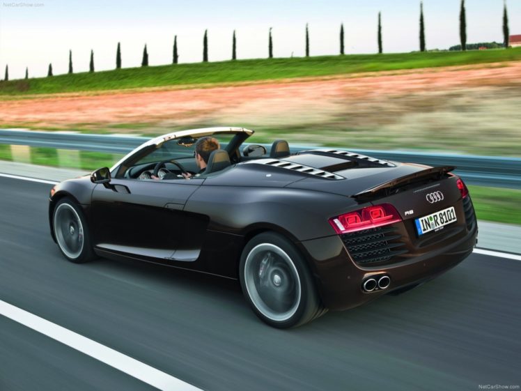 4, 2, Audi, Fsi, Quattro, Spyder, Supercars, V8, 2011 HD Wallpaper Desktop Background