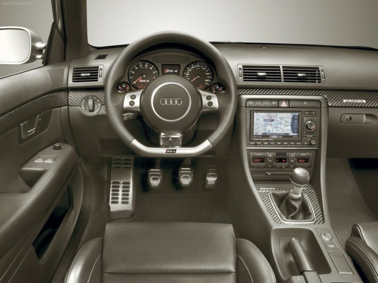 Audi Rs4 Sedan 2006 Interior Wallpapers Hd Desktop And