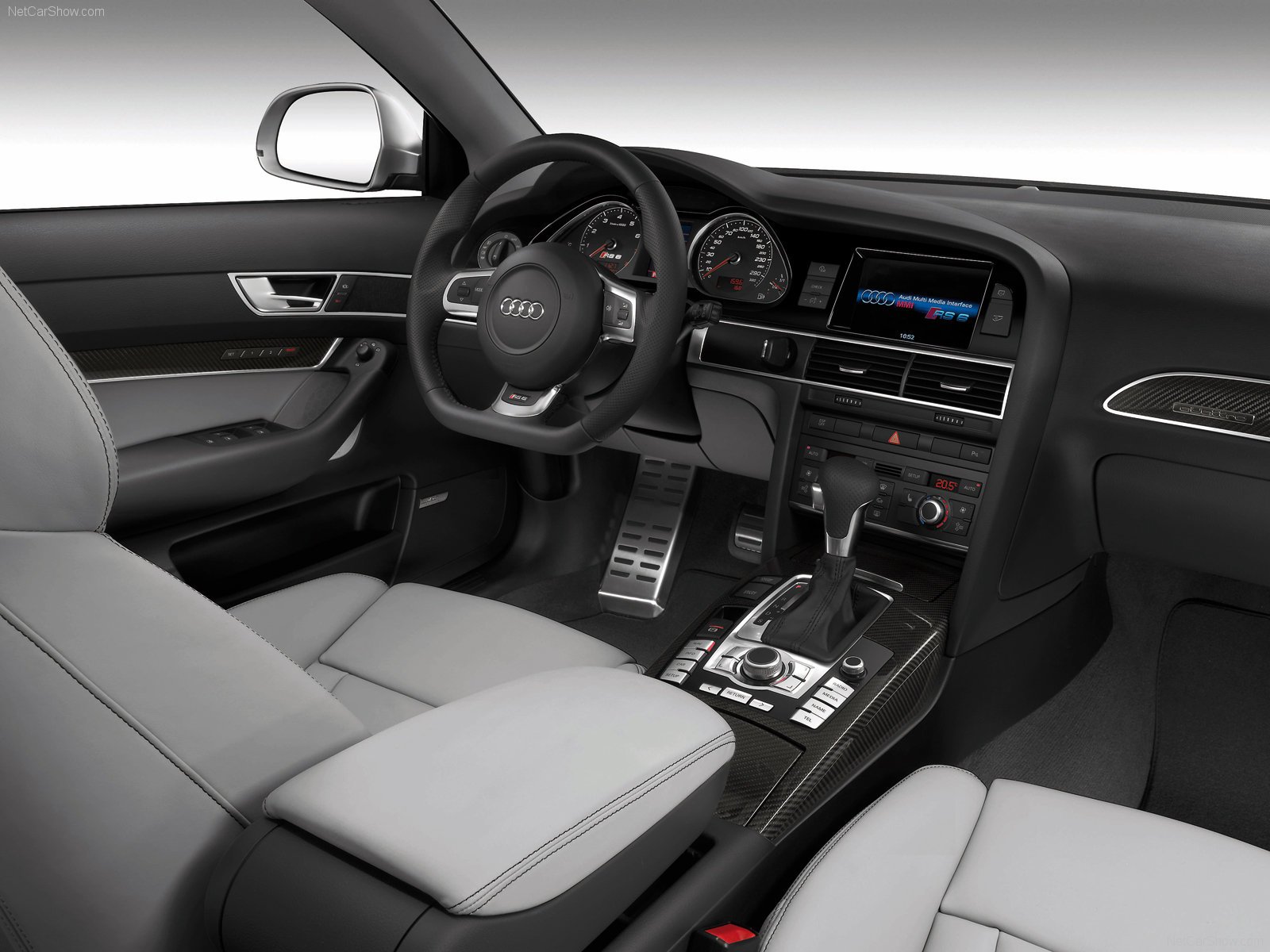 audi, Rs6, Avant, 2008interior Wallpaper