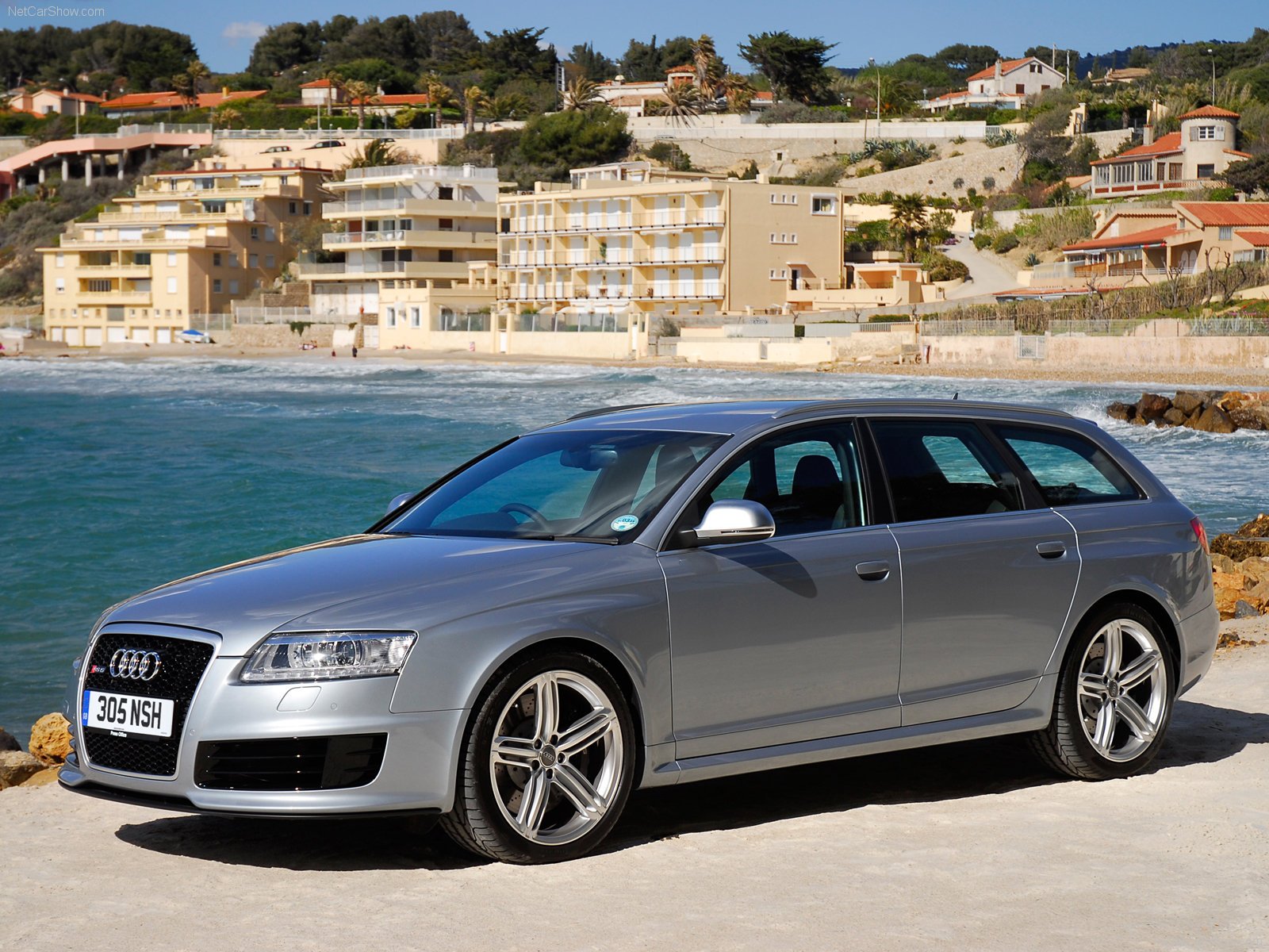 audi, Rs6, Avant, Uk, Version, 2008 Wallpaper