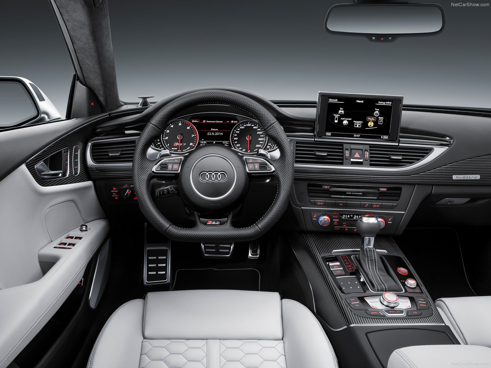 2015, 4000x3000, Audi, Car, Germany, Rs7, Sport, Sportback, Supercar, Vehicle, Wallpaper, Interior Wallpaper